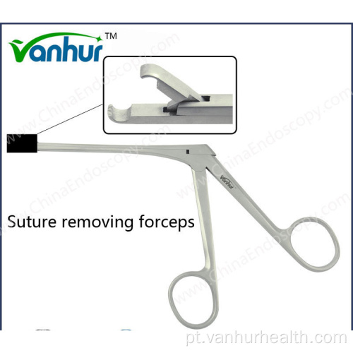 EN T Instrumentos de sinuscopia para sutura para remoção de pinças